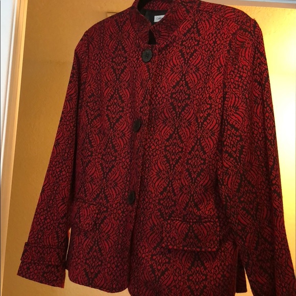 Coldwater Creek Jackets & Blazers - Coldwater Creek Blazer Sz 16 mandarin collar